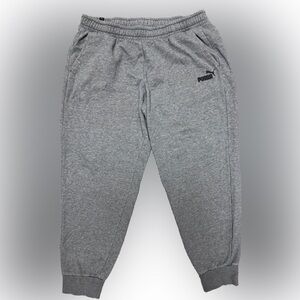 Puma Men’s Heather Gray Joggers size XXL